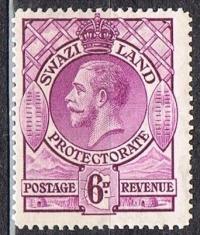 Kol.bryt. SWAZILAND 1933, SG 16*