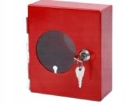 ящик шкафчик металлический ящик для аварийного ключа PPOŻ BHP с пробойником