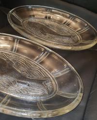 Блюда на рыбу, стекло, прессованные 2 шт Drost?