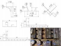 экструзионные головки для ПВХ профилей - 9 шт.