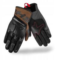 Rękawice motocyklowe krótkie SHIMA BLAZE 2.0 BROWN czarny brązowy GRATISY