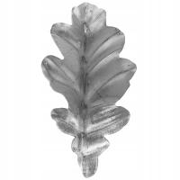 STALOWY LIŚĆ DĘBU DUŻY ELEMENTY KUTE 50.150 H175 L95 2MM