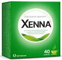 Xenna чай fix, травы от запоров 40 пакетиков