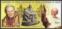Gwinea 1998 Mi 2106-08 ** Jan Paweł II Pieta
