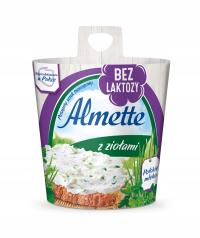 Сыр Альметте с травами без лактозы 150 г.