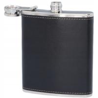 PIERSIÓWKA STALOWA OBSZYTA SKÓRĄ 210ml