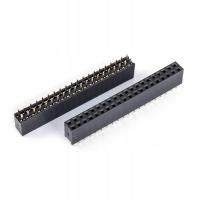 5× Listwa kołkowa 2x20 pin r=2,54 PBD40S x5szt