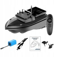 Łódka zanętowa 500M Pilot 2KG Obciążenie 1 zbiorniki na przynęty GPS Torba