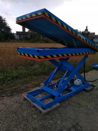 Stol nozycowy podnosnik hydrauliczny rampa 100m x 250m 2000 kg