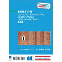 Ceny robót remontowo-budowlanych i zabytkowych Sekocenbud BRR 4 / 2025