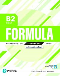 FORMULA B2 First EXAM TRAINER + eBook + key + APP