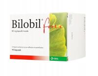 Bilobil Forte 80 mg 90 szt. kapsułki pamięć układ nerwowy miłorząb japoński