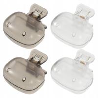 ZAŚLEPKI DO PRZECHOWYWANIA GŁÓWKI SZCZOTECZKI KLIPS ORGANIZER OCHRONNY 4 SZT PLASTIK