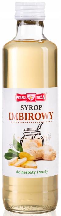 Syrop imbirowy 250 ml polska róża