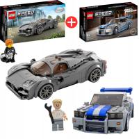 LEGO SPEED CHAMPIONS PAGANI UTOPIA 76915 + LEGO Speed Nissan Skyline GT-R