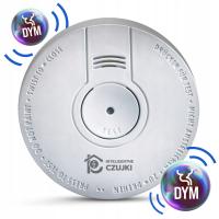CZUJKA DYMU BEZPRZEWODOWA CERTYFIKOWANA BATERYJNA Detektor dymu Wykrywacz