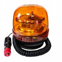 Lampa ostrzegawcza Granit 12/24V obrotowa na magnes żółta średnica 128 mm