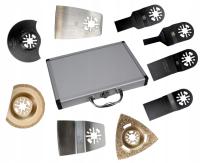 Brzeszczoty ostrza narzędzia wielofunkcyjnego renowatora 9 szt walizka