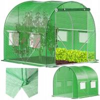 Туннель из фольги, теплица для сада, 2x2 м, палатка из фольги, овощи, рассады 4 м2