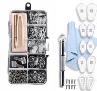 Набор для ремонта очков винты силиконовые носовые упоры 35 пар носовые упоры