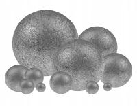 KULA STALOWA PEŁNA FI 15MM ŻELAZNA KULA OZDOBNA SUROWA