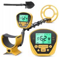Profesjonalny wykrywacz metalu z wyświetlaczem LCD