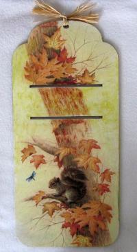 Robótkownia Wieszak deseczka podkładka kalendarz Wiewiórka