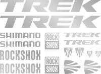 Сменные наклейки для велосипеда TREK Shimano