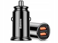 Ładowarka samochodowa Baseus 2x USB 5000 mA 30W QC 3.0 AFC