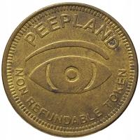 28027. Peepland - token/żeton (5,50g/25mm)
