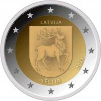 2 euro Łotwa Selonia 2025