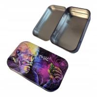 Etui metalowe Pudełko Case Einstein 9,8x6.2x2.1cm
