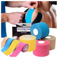 4X PLASTRY TAPE TEJPY KINESIOTAPING TEJP TAŚMA KINESIO SPORT PRO 5MX5CM