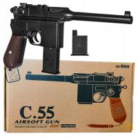 Металлический пистолет для шариков C96 ASG 100% металл реплика