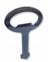 Długi klucz do skrzynek gazowych dwuskrzydłowy 5mm