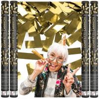 Конфетти съемки трубки золото 18 30 40 50 день рождения свадьба свадьба 60 см 4шт