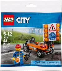 LEGO City 30357 Robotnik drogowy