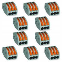 Szybkozłączka Wago 222-413 linka 3x 0,8x4mm² 10szt