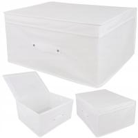 POJEMNIK PUDEŁKO USZTYWNIANY Z POKRYWĄ DO PRZECHOWYWANIA ORGANIZER 60x40x30