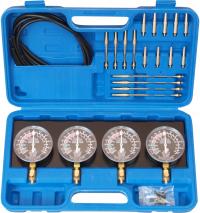 Zestaw wakuometrów Carmax do synchronizacji gaźników 4x93 mm