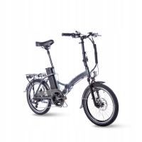 Электрический велосипед Jobo E-bike Сэм серый складной