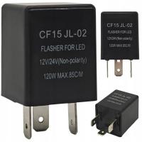 Przerywacz kierunkowskazów LED CF15 12-24V uniwersalny lewy-prawy