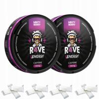 Энергетические пакеты R4VE Energy 50mg Caffeine Minty Berry