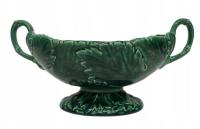 ANTYK - PATERA Z MAJOLIKI