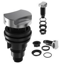 POKRĘTŁO DO SYFONU AUTOMATYCZNEGO ZLEWOZMYWAK KUCHENNY STALOWY ABS