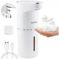 Dozownik do Mydła w Piance BEZDOTYKOWY AUTOMATYCZNY na Ścianę USB Dyspenser