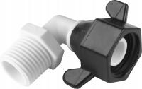Króciec pomp z gwintem - gwint 90° 1/2