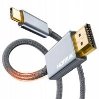 Kabel USB C do HDMI 2.1 2m UHD 4K/120Hz 8K MacBook