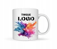KUBEK Z WŁASNYM NADRUKIEM 330 ml, zdjęcie, logo, personalizacja, full kolor