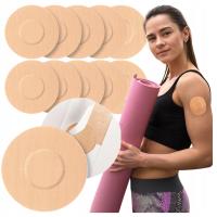 PLASTRY OCHRONNE NA SENSOR FREESTYLE OKRĄGŁE LIBRE WYTRZYMAŁE 10 szt TRWAŁE